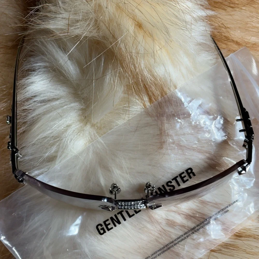 gentle monster jennie glitter 02 sunglasses